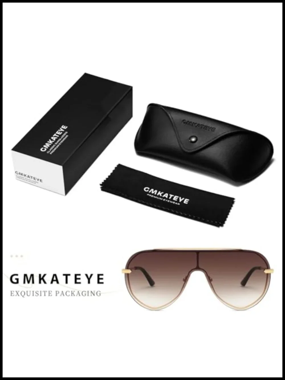 Oversized Shield Sunglasses Women Stylish UV Protection Large Frame Shades